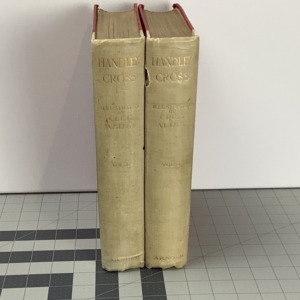 RARE Handley Cross Mr Jorrocks Hunt 2 Vol Set SIGNED Cecil Alden number 91/250